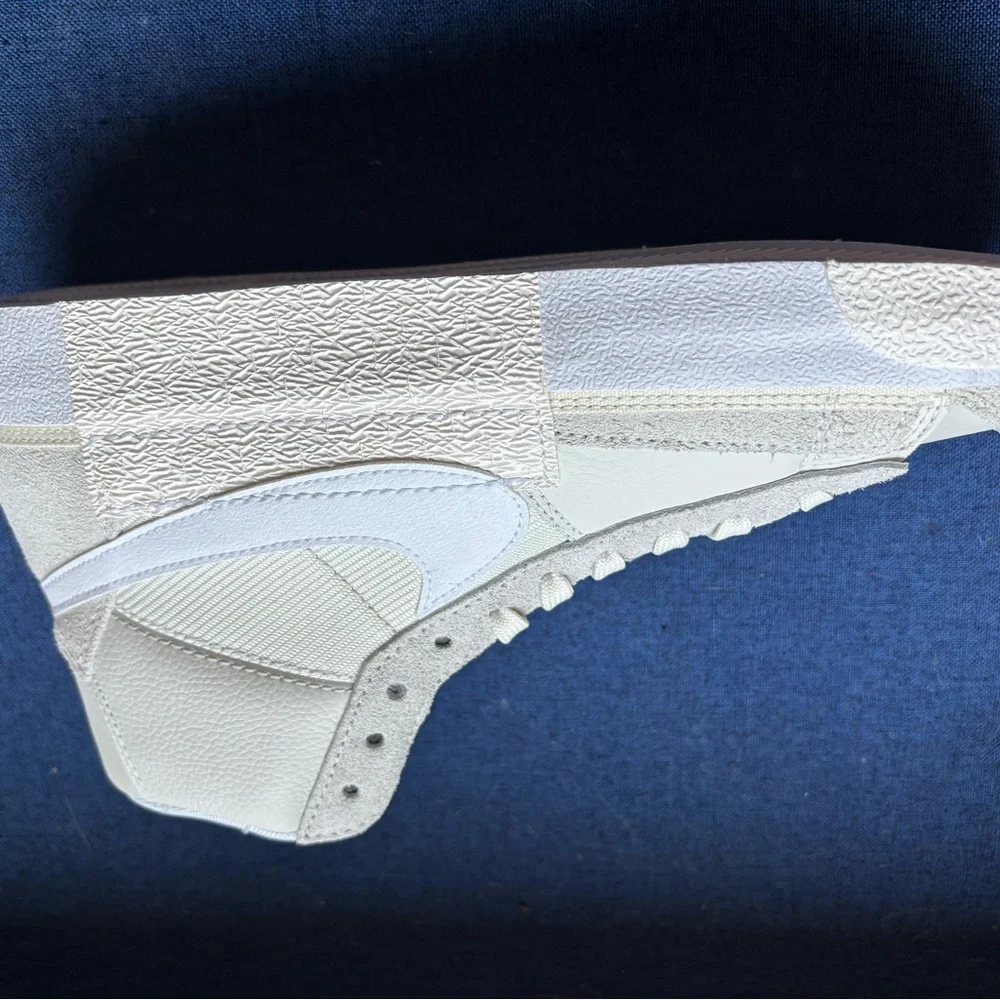 NWT Nike Blazer Mid Pro Club High-Top Sneakers in White - Picture 13 of 16